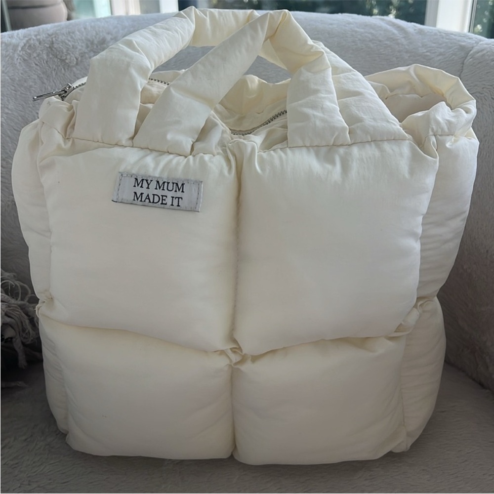 Cream Tote Bag - Picture 4 of 6